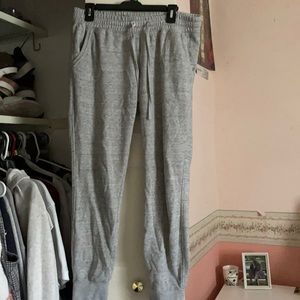 grey joggers